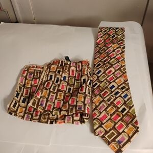 ITALO FERRETTI  Luxury Mens SilkTie / Scarf Hand Made In Italy
